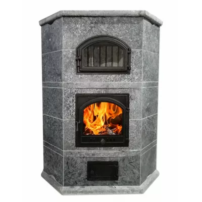 цена Теплонакопительная печь-камин Karhu-20 DSA 1650