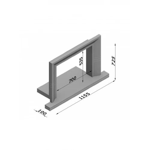Каминная облицовка GLIVI Дора