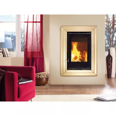 цена Каминная топка La NORDICA Inserto 50 Verticale Crystal ventilato