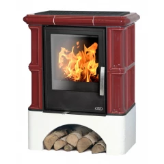 ABX Печь ABX Bavaria LI кафельная, белый цоколь