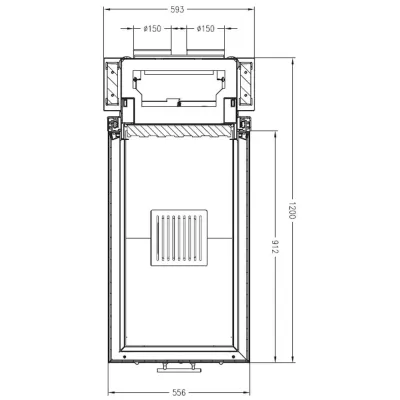 Каминная топка PALAZZETTI Sunny Fire 56 3D L