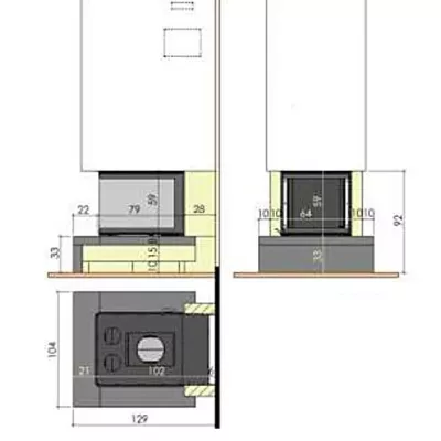 Каминная облицовка CHAZELLES Urban