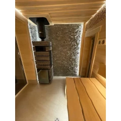 Дровяная банная печь Grill'D Shaman Short (2 каменки)