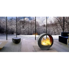 Дровяной камин ARKIANE Eclypsya стальной