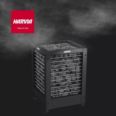 Harvia HARVIA Электрическая печь Modulo HMD1354G MD135G, 4 решетки, black, без пульта управления фото