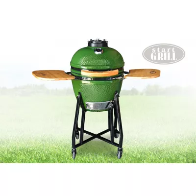 Start Grill Керамический гриль барбекю Start grill-18 зеленый