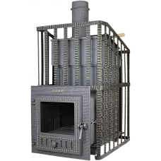Печь дровяная для бани и сауны ГЕФЕСТ ЗК Ураган 18 (М) дровяная