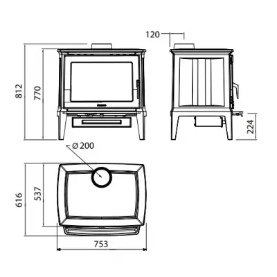 HERGOM Печь E30 L HF