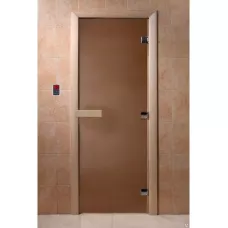 SAUNARU Дверь BASE бронза мат 170x70