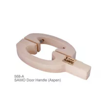 SAWO Комплект для двери для сауны (магнитная ручка 568-A осина, крепёж, замок для двери)