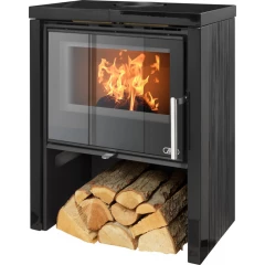 ABX Печь-камин ABX Toledo EXclusive низкий, с верхней плитой