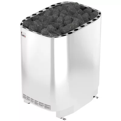 фото Электрическая печь SAWO SUPER SAVONIA V12 SAV-210NS-V12-Z (21 кВт,внутри оцинковка, снаружи нержавейка), выносной пульт (пульт и блок мощности докупаются отде