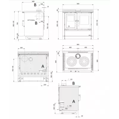 La NORDICA La Nordica VENEZIA INOX (сталь)