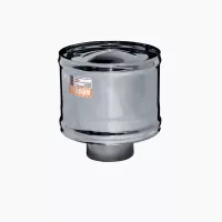 Зонт-дефлектор с ветрозащитой (430/0,5 мм) D 115 Ferrum