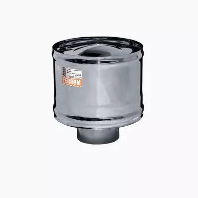 цена Зонт-дефлектор с ветрозащитой (430/0,5 мм) D 115 Ferrum