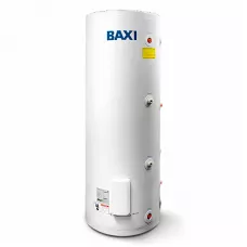 Бойлер косвенного нагрева BAXI UBC 200 напольный, одиночный змеевик, с боковым подключением