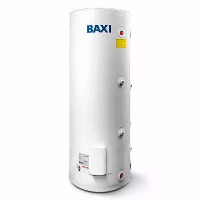 Бойлер косвенного нагрева BAXI UBC 100 напольный, одиночный змеевик, с боковым подключением