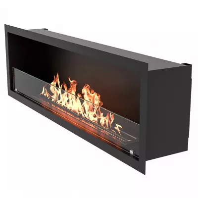 Портал Firelight Porto 42/40/36 камень черный шпон венге