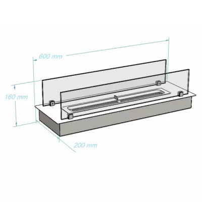 купить Биокамин Royal Thermo RTBFP-P600XS Modul