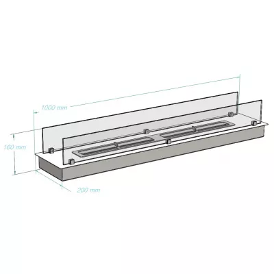 купить Биокамин Royal Thermo RTBFP-P1000XS Modul