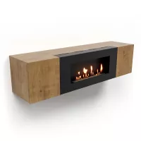 Тумба с биокамином Firelight BFP-P1600 дуб вотан
