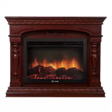 Портал Firelight Perfetto R 30 шпон красное дерево