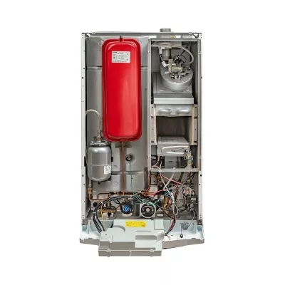 Котел газовый BAXI NUVOLA3 COMFORT 320 Fi настен., 2 конт., з.к.с., с вынос. п/у, встроен. бойлер