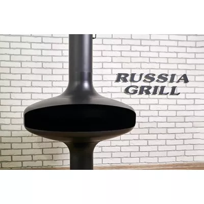 Russia grill Центральный камин на дровах. Модель LOFT - 32. фото