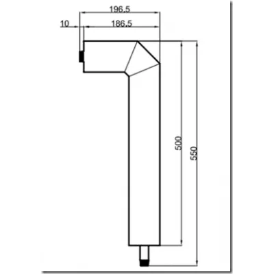 SAWO Трубка Venturi с форсункой, L-образная, ST-LPIPE как сделать