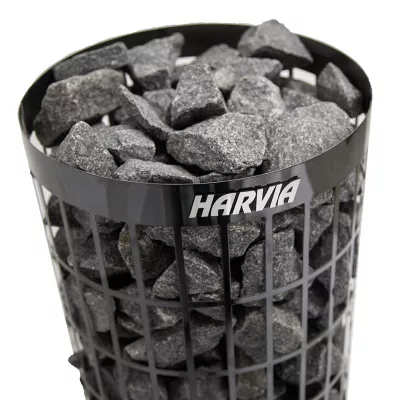 фото HARVIA Электрическая печь CILINDRO PC90E BLACK STEEL без пульта