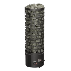 SAWO Электрическая печь Aries напольная, с пультом, 6,0 кВт, черная, артикул ARI3-60NB-BL-P-C