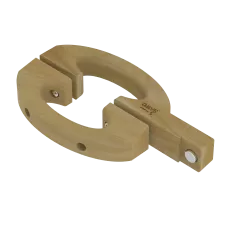 SAWO Комплект для двери для сауны (магнитная ручка 568-D кедр, крепёж, замок для двери)