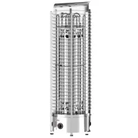 Электрическая печь SAWO Tower TH4-60NB-WL-P (6,0 кВт, напольная, встроен. пульт, нержавейка, пристенная)