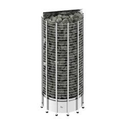 SAWO Электрическая печь TOWER вертикальная, пристенная, 10,5 кВт, TH9-105NS-WL-P
, выносной пульт (пульт и блок мощности докупаются отдельно)