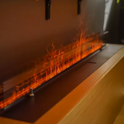 Электрический очаг Schones Feuer 3D FireLine 1500 Blue (с эффектом cинего пламени)