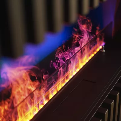 Электрический очаг Schones Feuer 3D FireLine 1000 Blue (с эффектом cинего пламени)