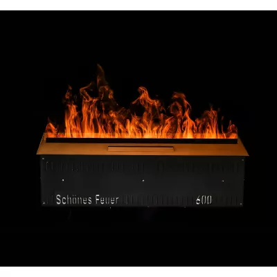 Электрический очаг Schones Feuer 3D FireLine 600 со стальной крышкой