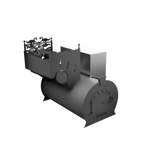 Печь Горыныч 3, каменка с левой стороны