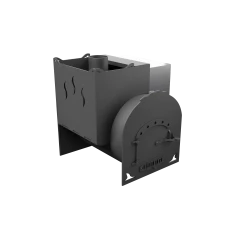 Печь Горыныч Мини, каменка с левой стороны