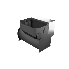 Печь Горыныч 2, каменка с правой стороны, малая дверь со стеклом