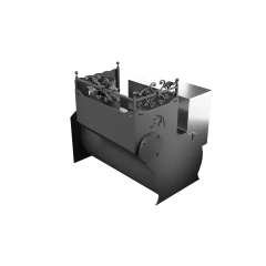 Печь Горыныч 3, каменка с правой стороны, большая дверь со стеклом
