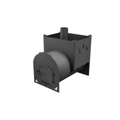 Печь Горыныч Мини, двойная каменка