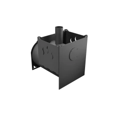 Печь Горыныч Мини, двойная каменка