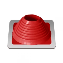Уплотнитель кровельный №6 силикон 127-228 mm красный (RR29)