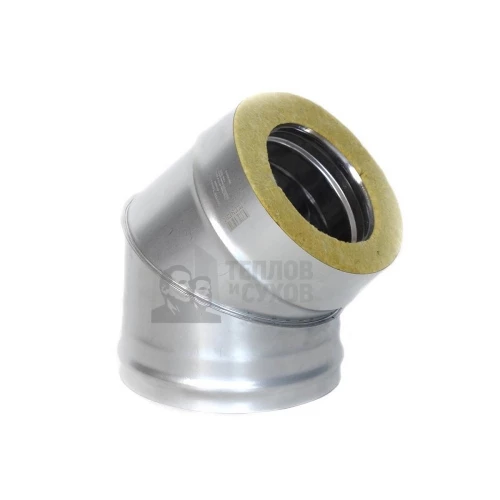 Отвод Термо 45* ОТ-Р 430-0.5/Оц. D115/180 (2S)