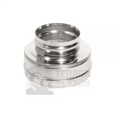 Конус Термо КТ-Р 304-0.5/304-0.5 D130/190 М с хомутом
