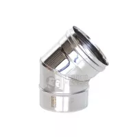Отвод 45* ОМ-Р 304-0.8 D200 (2S)