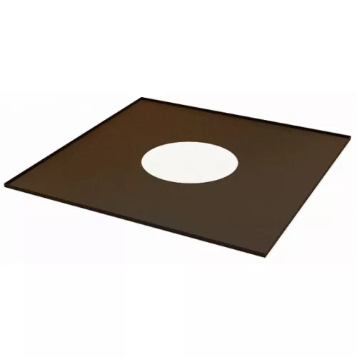 Лист проходки TMF 680х680 ф250, черная бронза