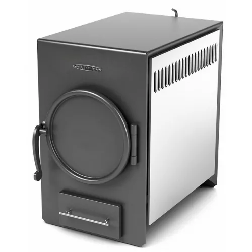 Нормаль 2 антрацит, НК, ТЗ   (Модификация цвета антрацит с нержавеющим конвектором, труба сзади)