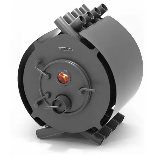 Валериан, 15кВт, антрацит   (Печь отопительная мощностью 15 кВт, цвет антрацит)